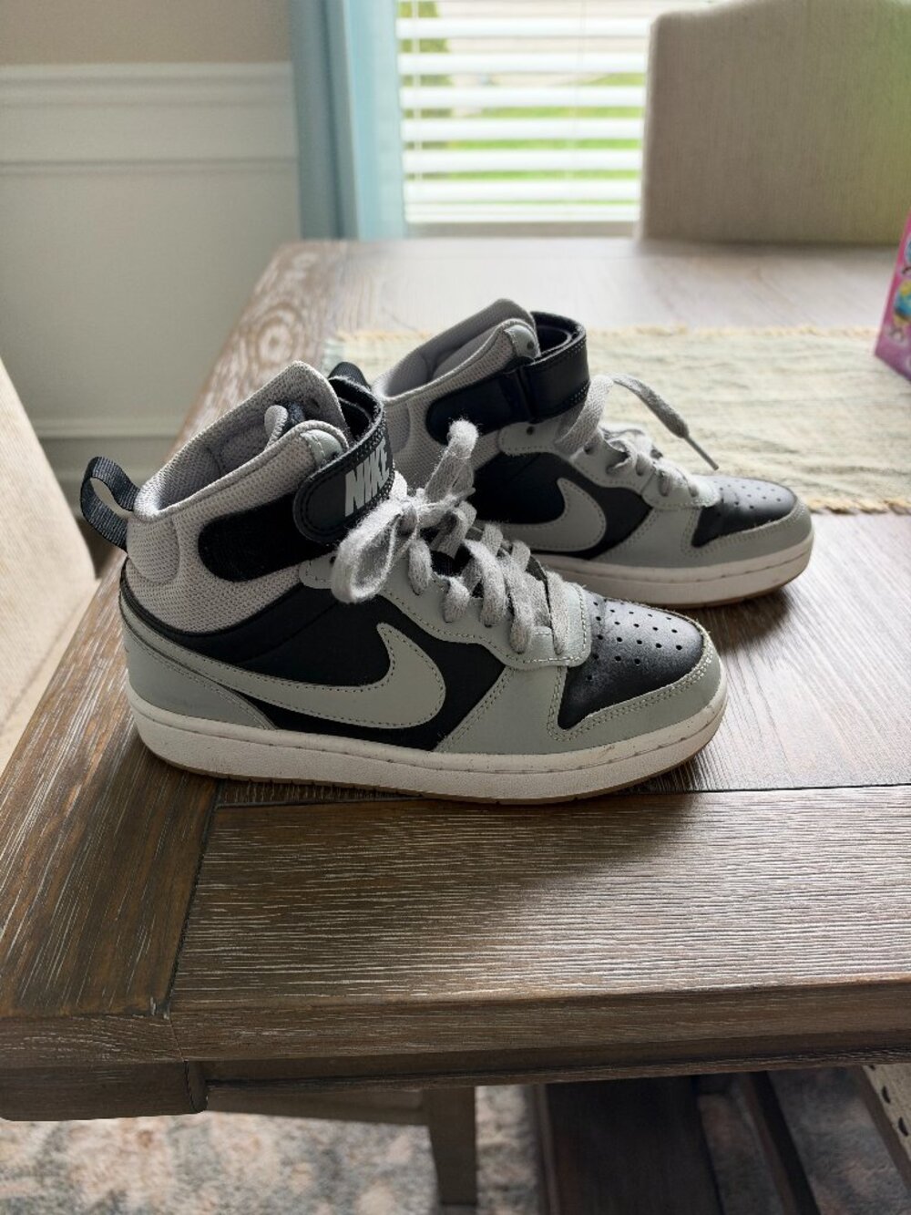 Nike Court Borough Mid 2 Big Kids Shoes